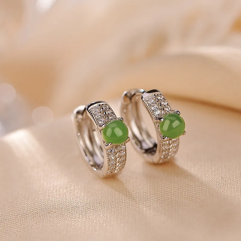 Royal Heaven's Choice Earrings Jasper Unisex-1