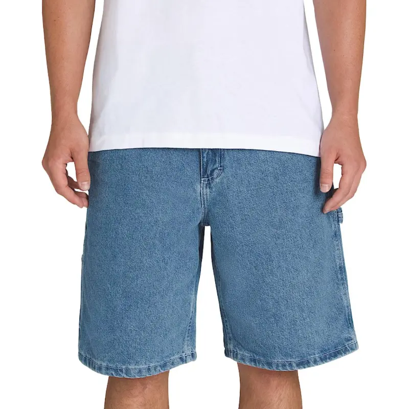 Vans DrillChore Denim Shorts Men's Stonewashed Blue-2