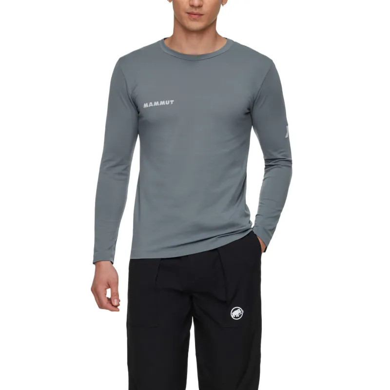 MAMMUT Assos X Mammut TACTICA LS Tech T Shirt T5 T Shirt Men's Dark Gray-2
