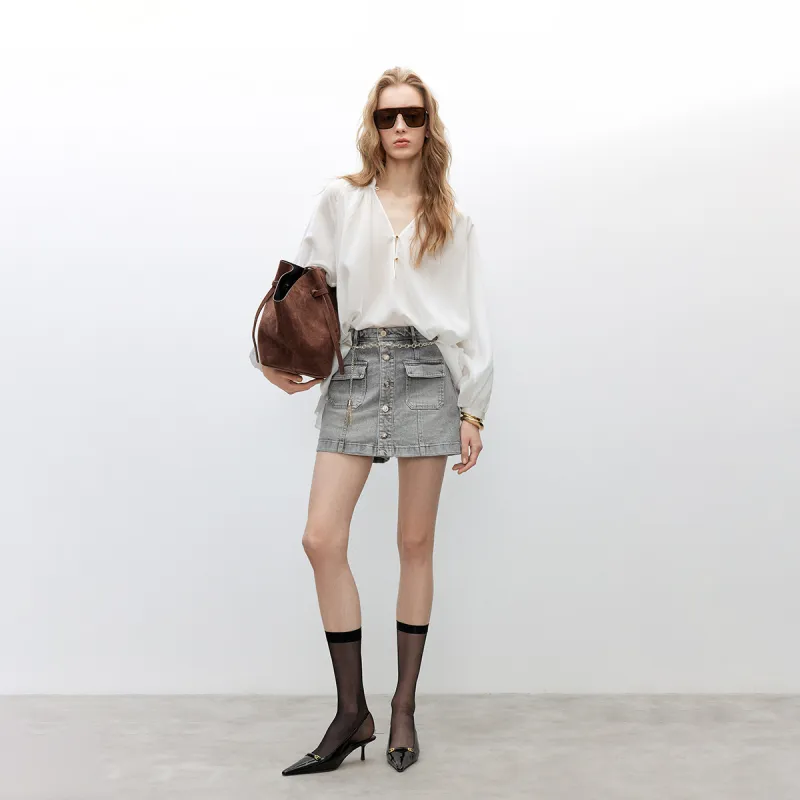 ONLY Denim Shorts Women's-3