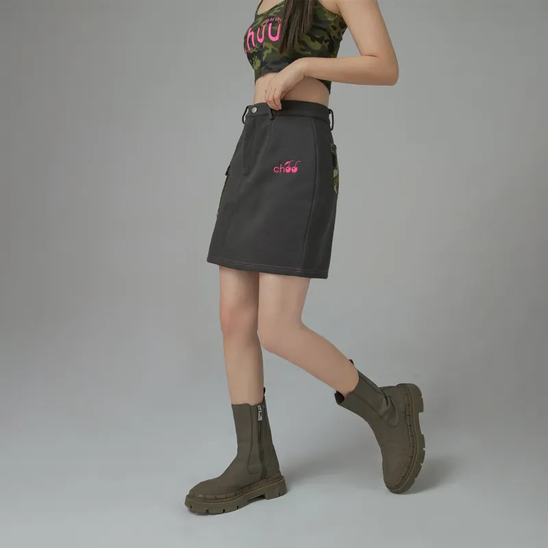 CHUU Denim Short Skirts Women's-6