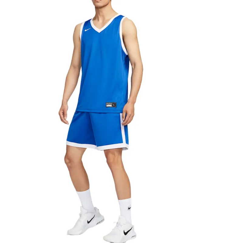 Nike Dri Fit Stock Crossover Sports Shorts Men's Royal Blue-3