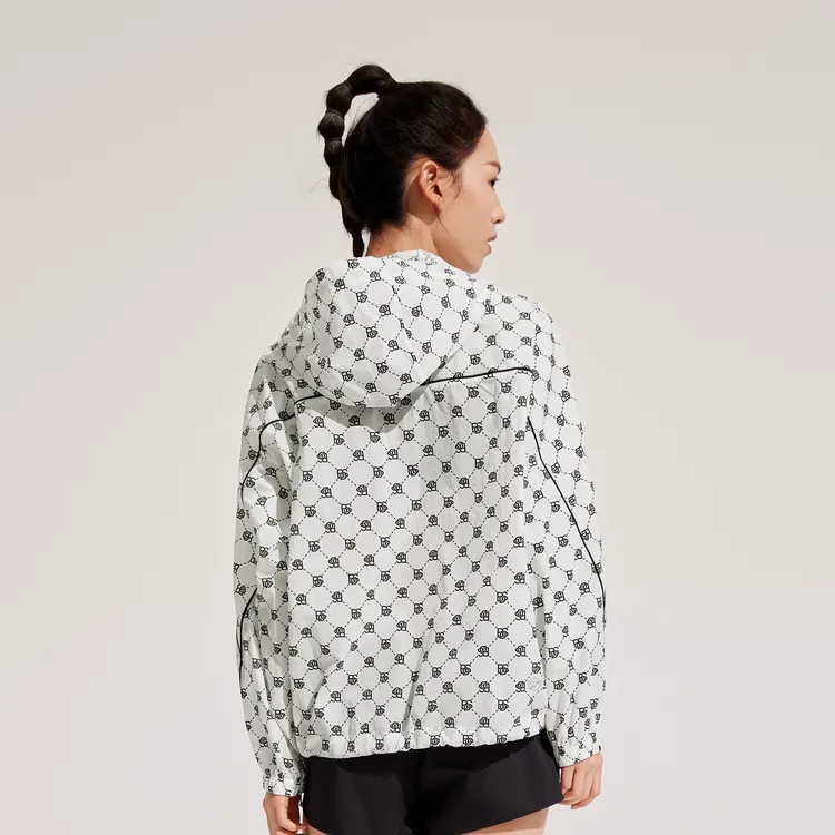 BOSIDENG Letter Aging Sun Protection Clothing Women's-4