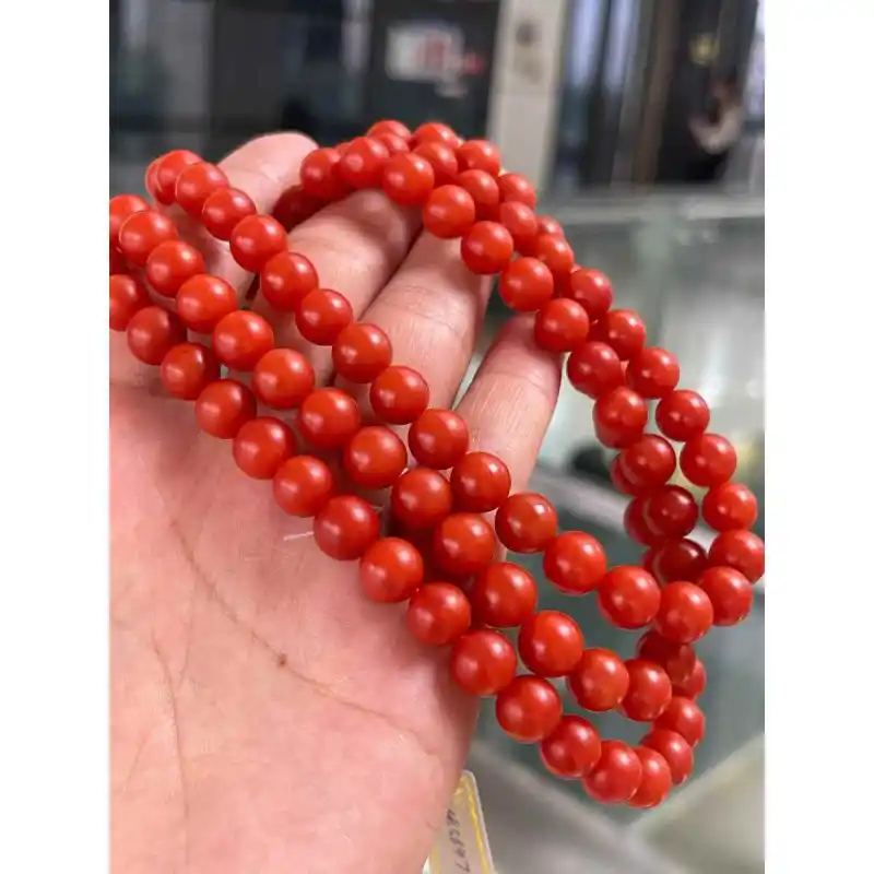 COUMILA South Red Agate Fine Jade Bracelets Unisex Brand New-4