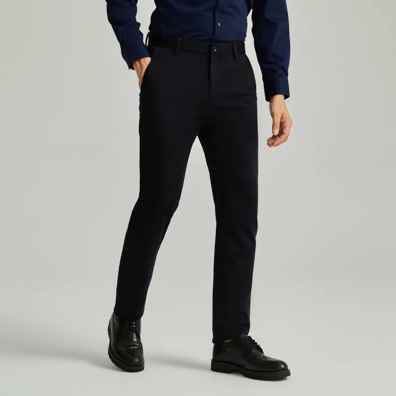 Satchi Casual Pants Men's Navy Blue-4
