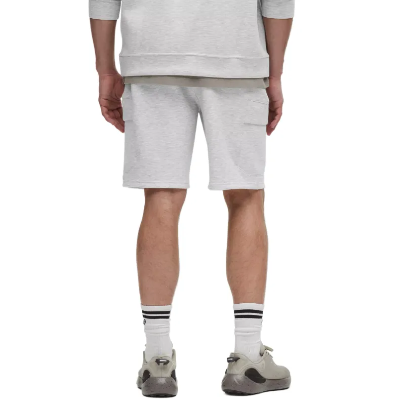 Lululemon Smooth Spacer Cargo Shorts 9' Men's Gray Heathered Core Ultra Light Grey-1