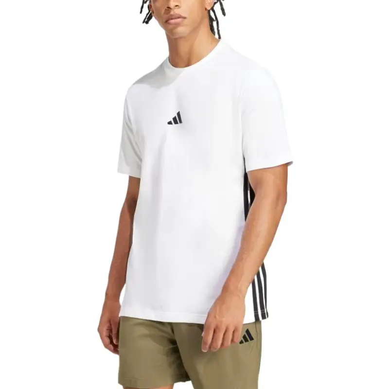 Adidas Essential T Shirt Men's White/Black-1