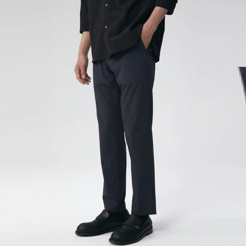 EHE Casual Pants Men Dark Gray-2