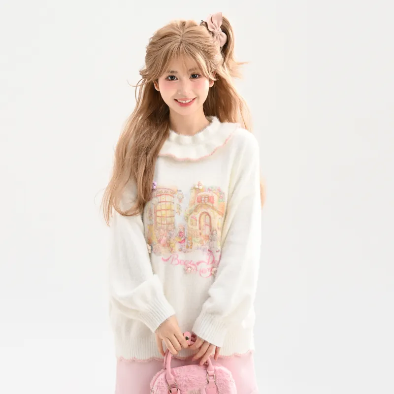 SNBL Sweaters Women's Ecru-4