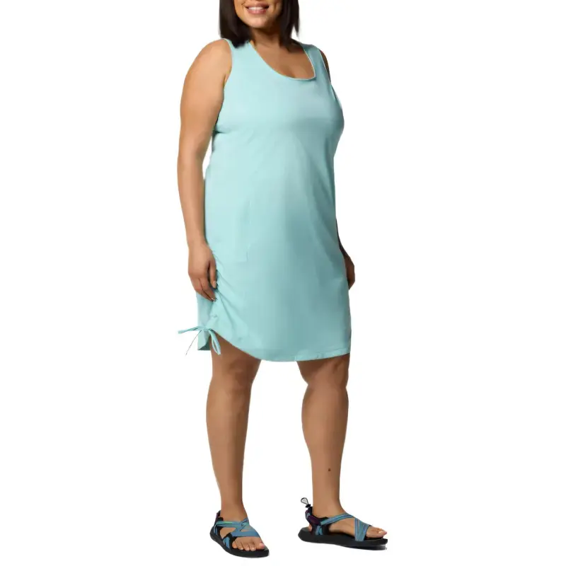 Columbia All Seasons Sleeveless Dress Women's Tiffany Blue-3