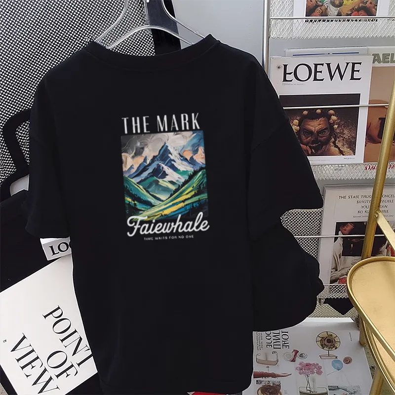 FAIRWHALE T Shirts Women's-5