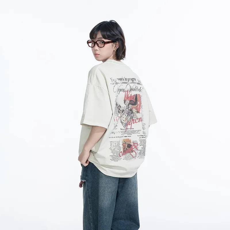 YEP Summer Regular T Shirt Unisex Concrete Gray-1