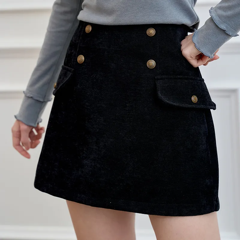 ELF SACK Casual Short Skirts Women's-2