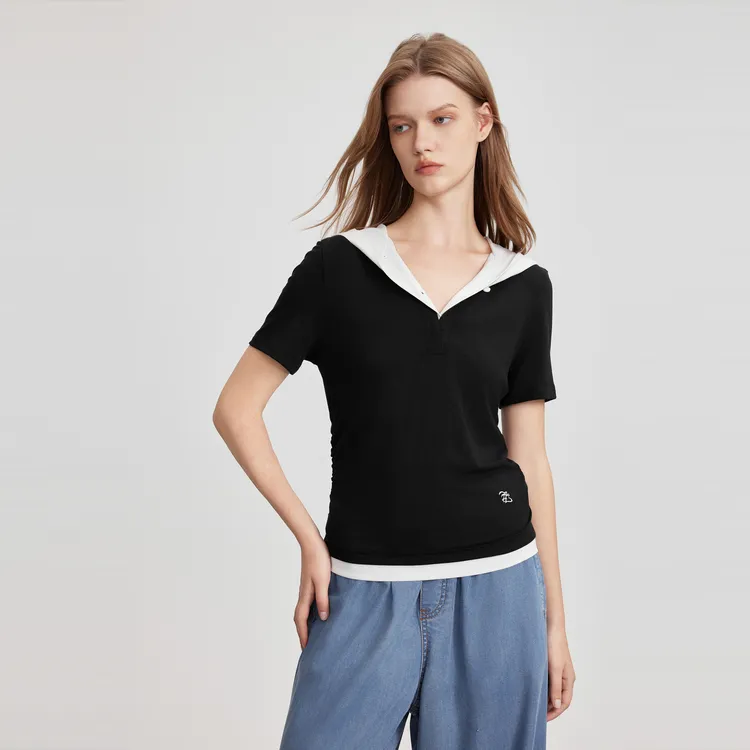 ELLE T Shirts Women's-2