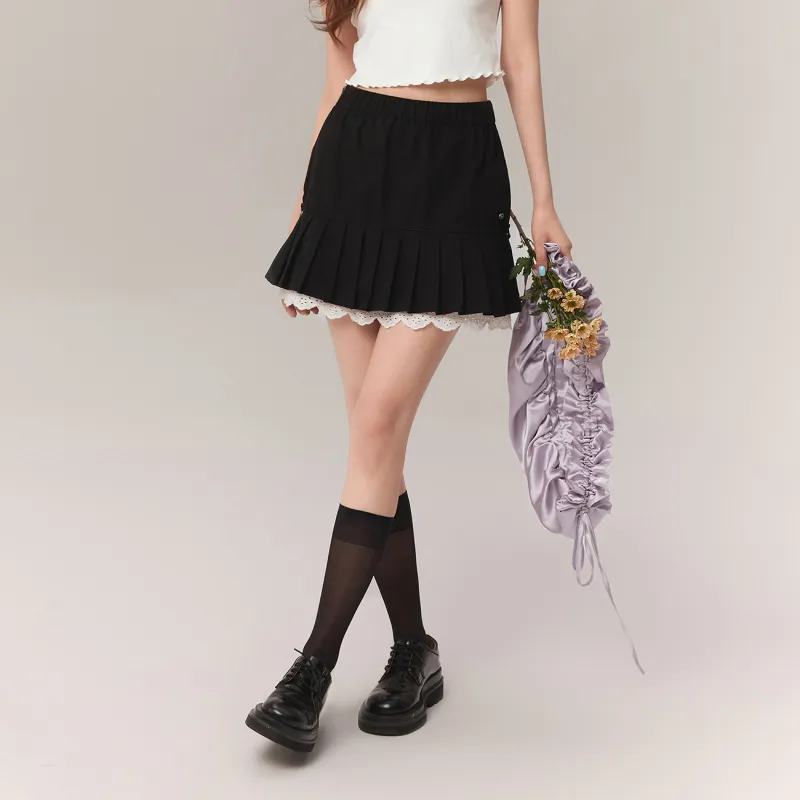 CHUU 2024 Summer Casual Short Skirts Women's-3