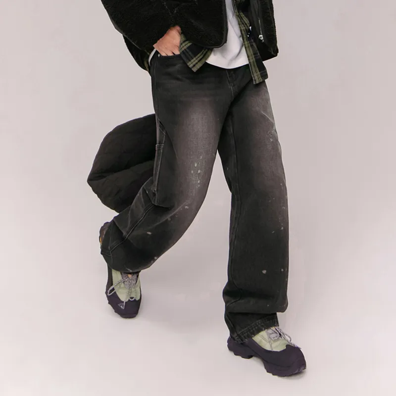 NO ONE ELSE Jeans Unisex Black Gray-2