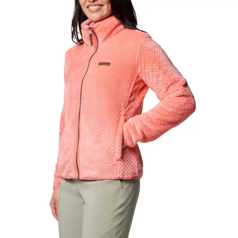 Columbia Fire Side 2 Sherpa Velvet-feel Coat Women's Pink-2