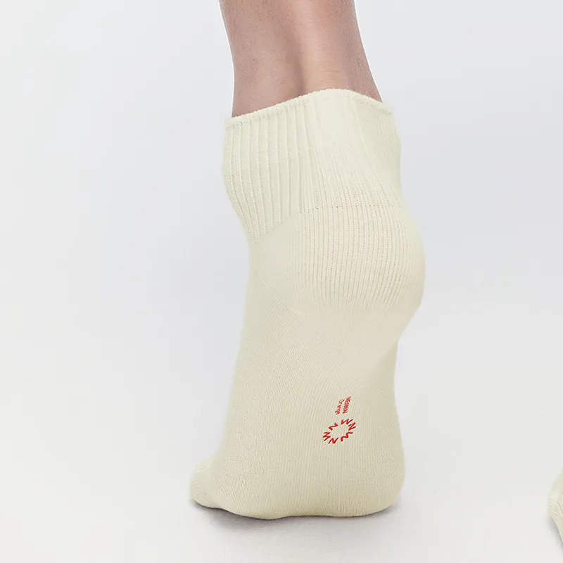 NEIWAI Mid Calf Socks Women's 1 Pack Light Beige-4