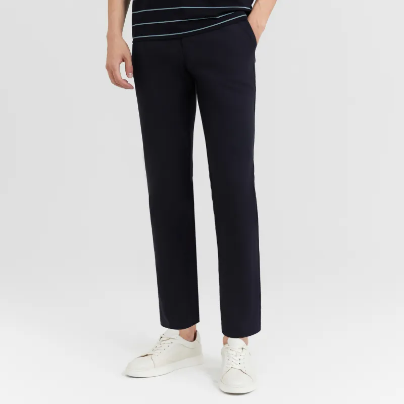 SUNDANCE Casual Pants Men's Navy Blue-3