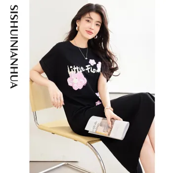 Like The Age Of Water Short Sleeved Dress Women's
