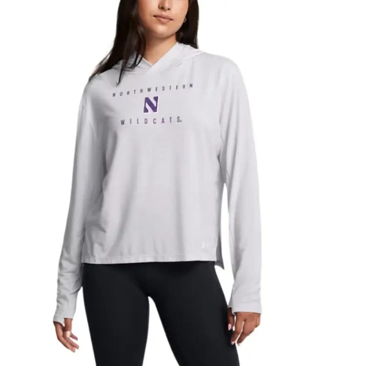 Under Armour BreezyCollegiate UA Sweatshirt Women's Gray-2