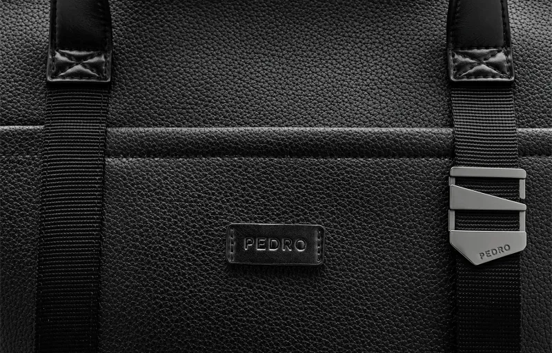 PEDRO Synthetic Material Tote Bag, Shopping Bag, Crossbody Bag, Shoulder Bag Regular Men's Multicolor-4
