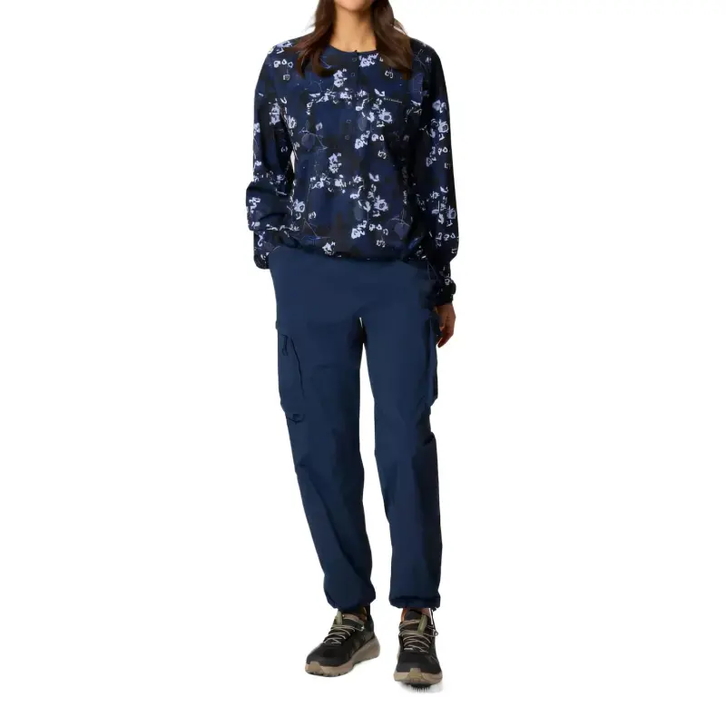 Columbia Boundless Avenue Omni Shade Omni Shield Knitwear Women's Marine Blue-3