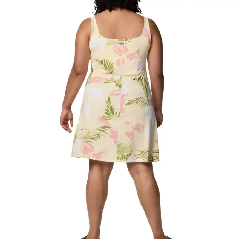 Columbia PFG Freezer Sleeveless Dress Women's Lemon-1