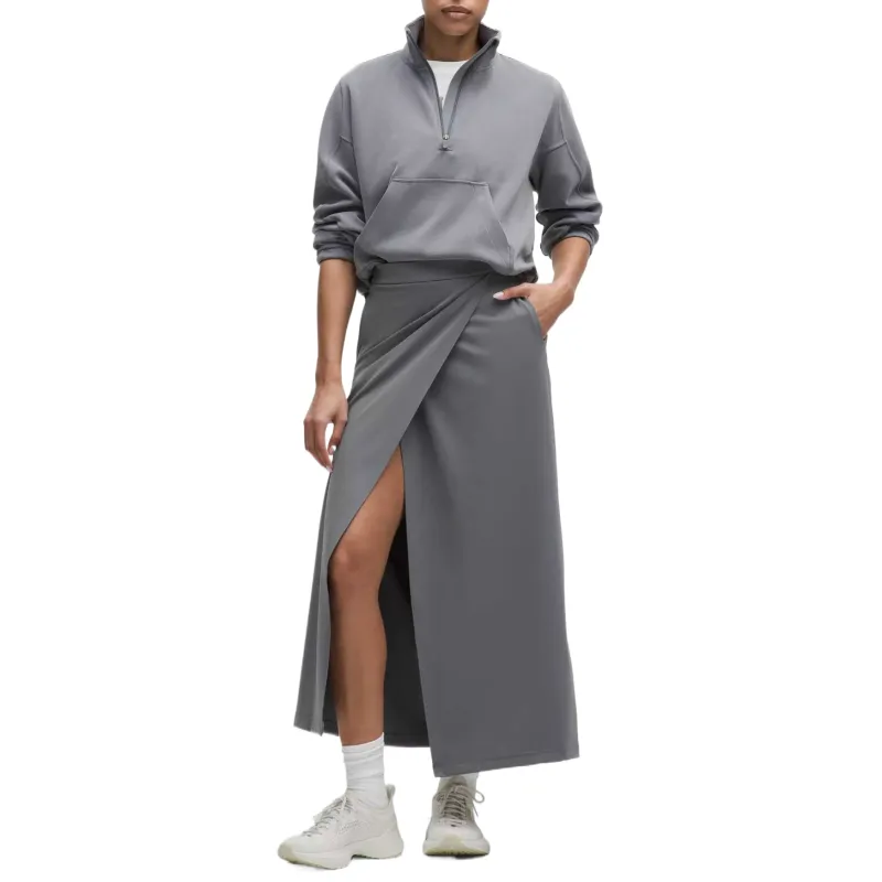 Lululemon High Rise Casual Long Skirt Women's-8
