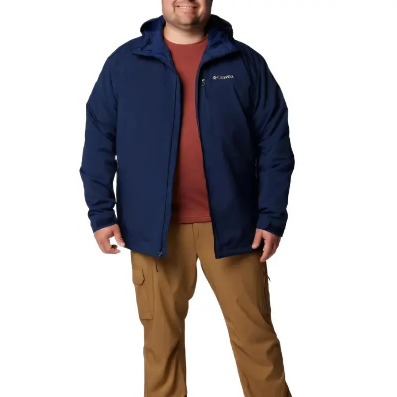 Columbia Gate Racer Jackets Coats Men's Marine Blue-3