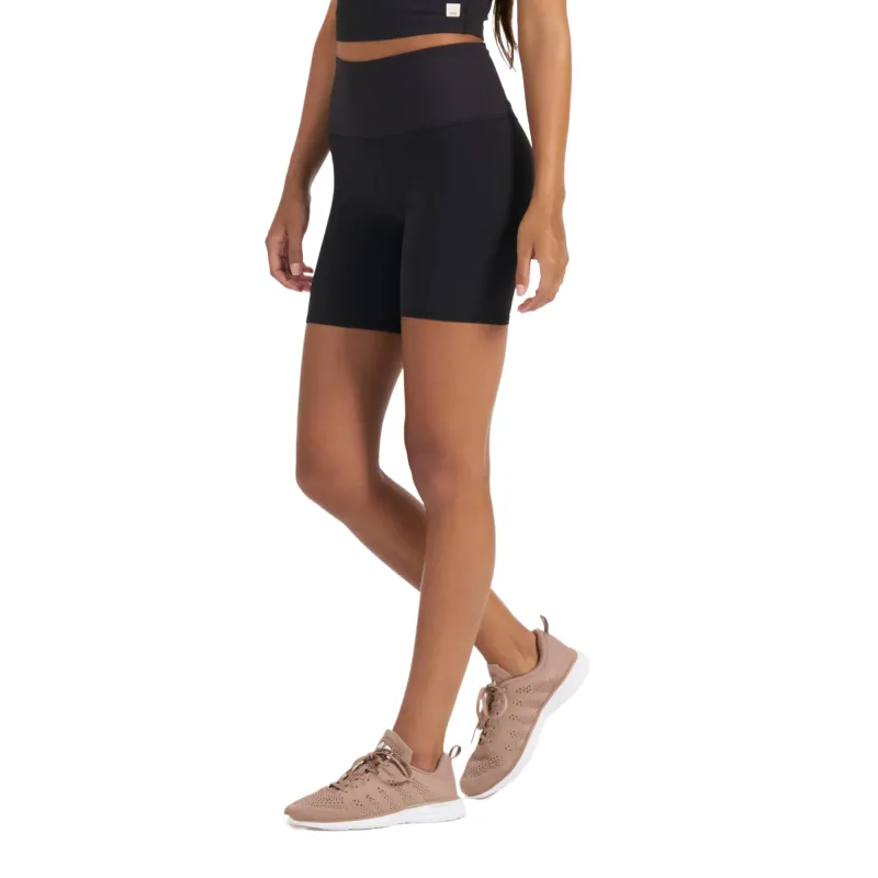 Vuori Yoga Shorts Women's Black-2