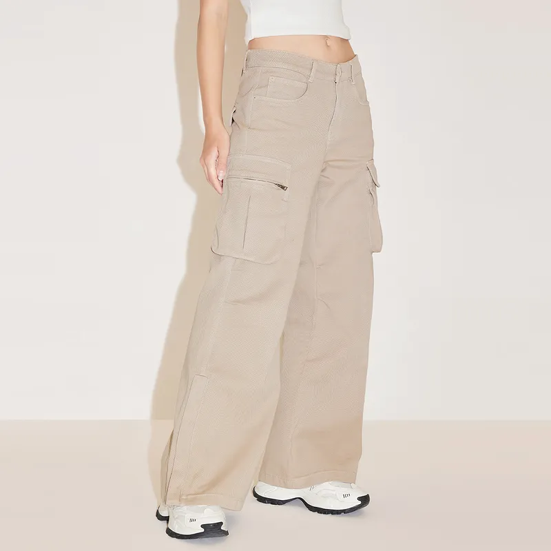 Miss Sixty Jeans Women's Khaki-4