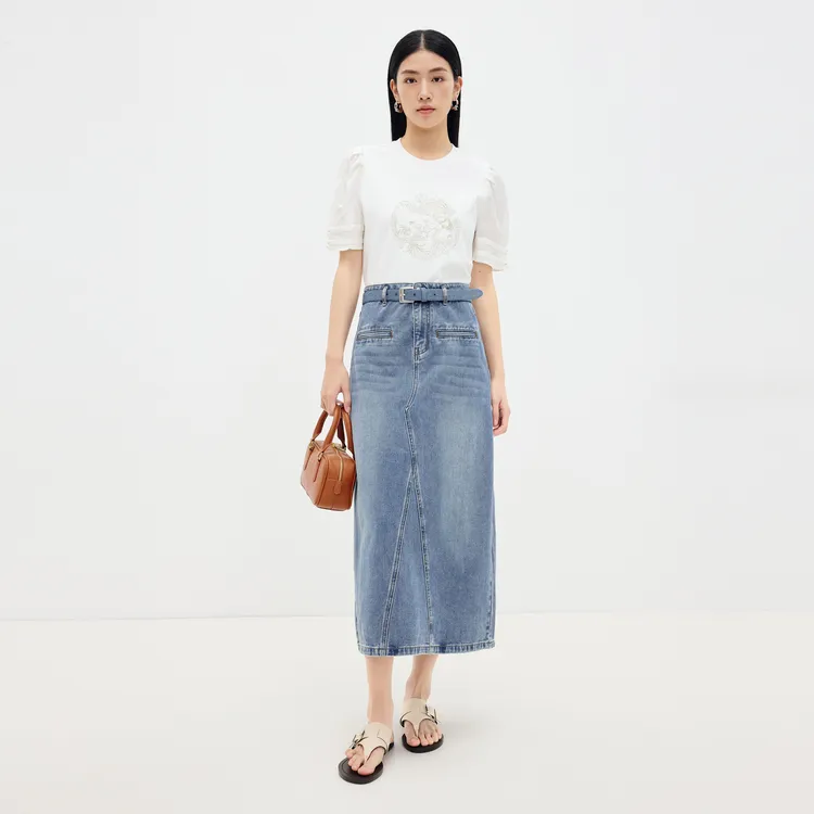 SHUIYUNJIAN T Shirts Women's White-4