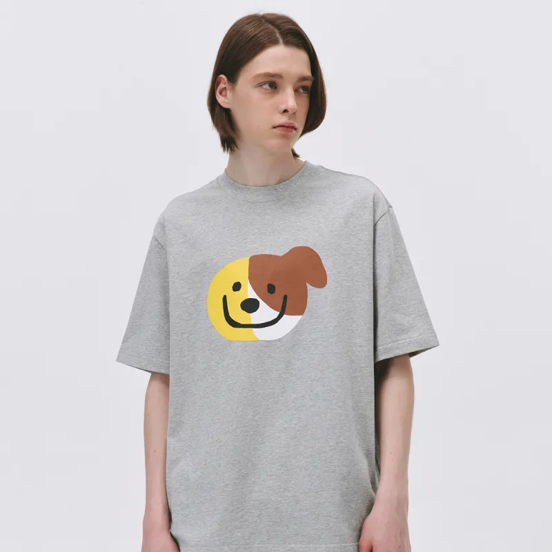 MYSAMESAME T Shirt Unisex Muddy Heather Gray-1