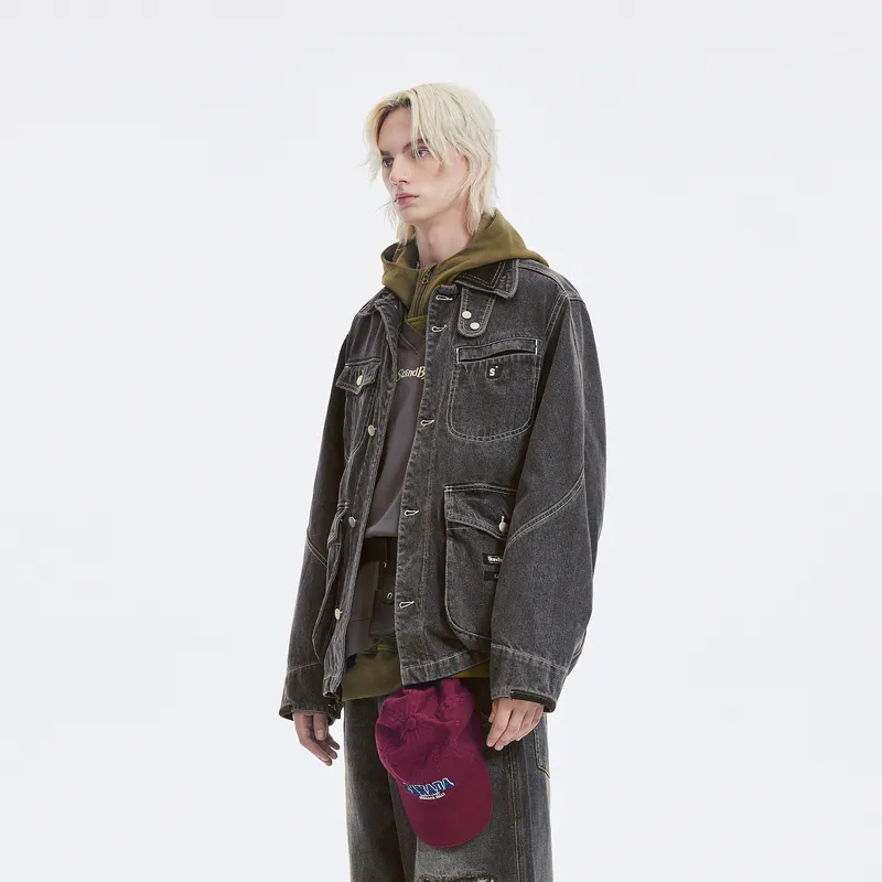 INXX Standby Denim Jacket Unisex Black-4