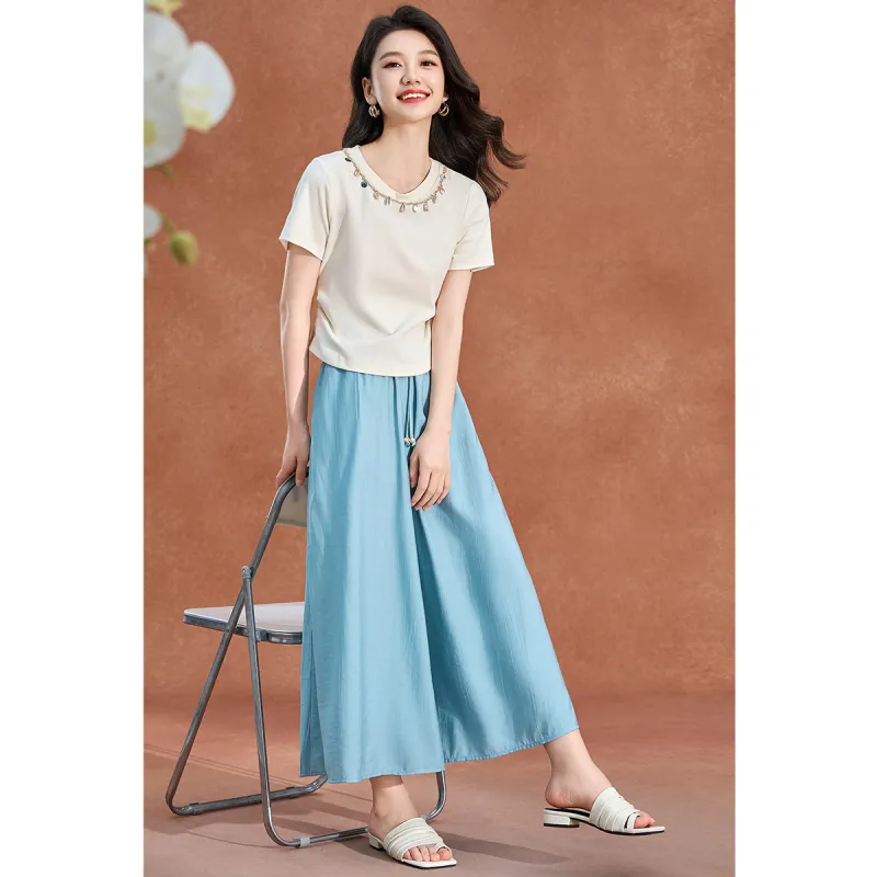 Mylan Casual Suits Women's Blue-2