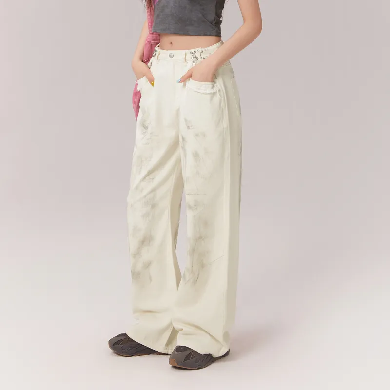 CHUU Jeans Women's White-2