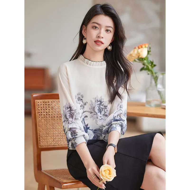 Like The Age Of Water Shirt Women's Apricot-1