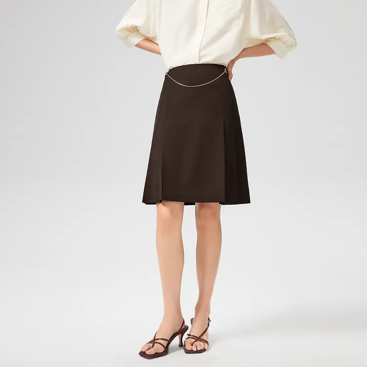 OVV Casual Short Skirts Women's Red Brown 51-3