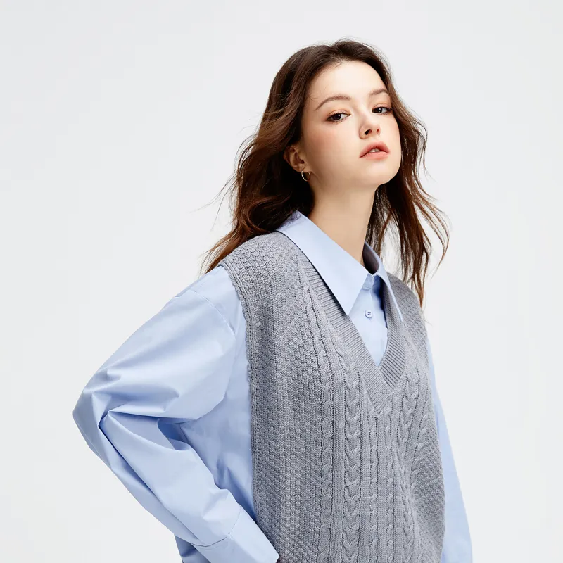 ONLY Shirts Women's C39 Bugloss Blue-5