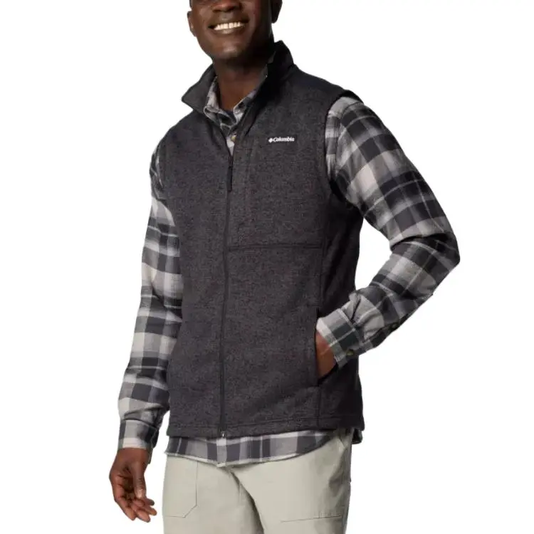 Columbia Weather™ II Vest Men's Black Gray Color-2