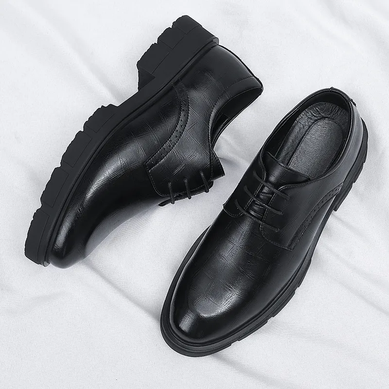EGCHI Dress Shoes Unisex Low Top-1