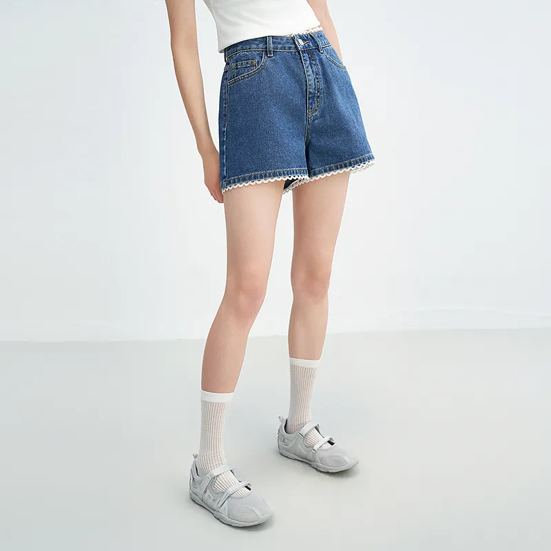 LEDIN Denim Shorts Women's-4