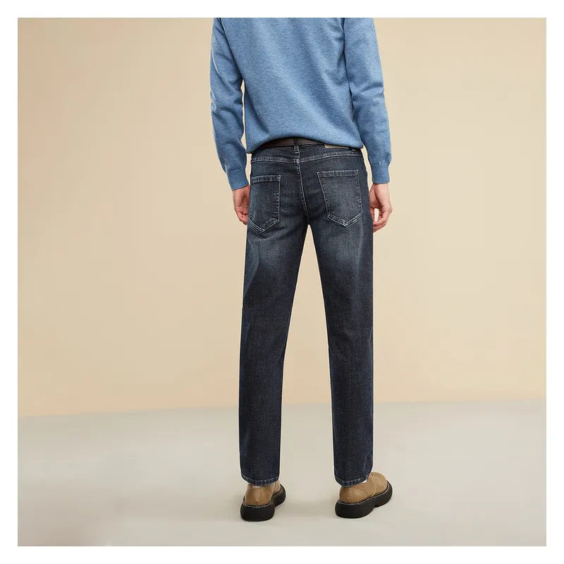 HLA Jeans Men Denim Blue Transition Color Dark G3-3