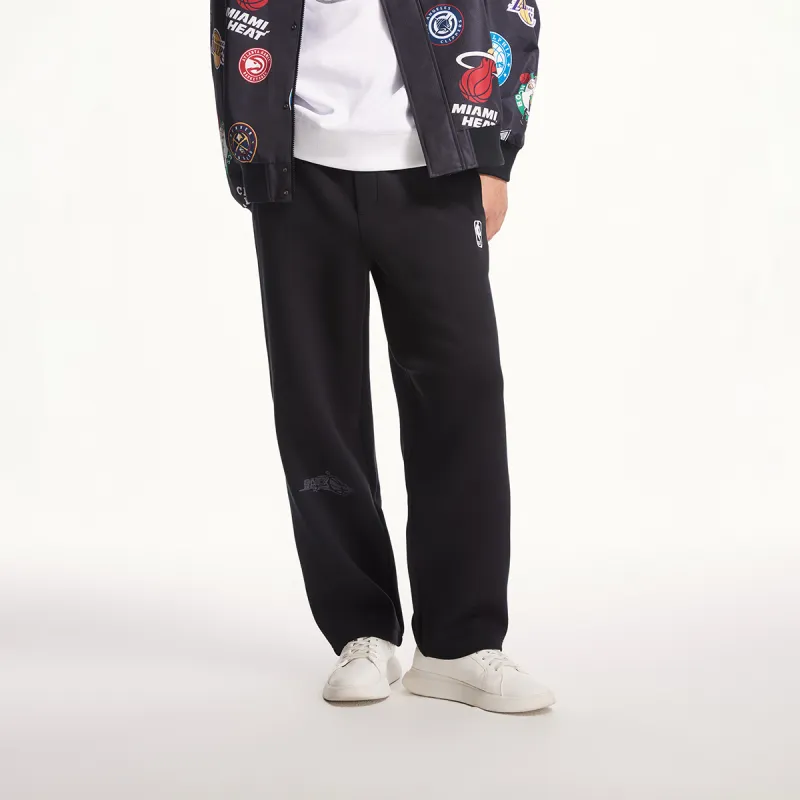 JACK JONES· x NBA Casual Pants Men's Pure Black-2