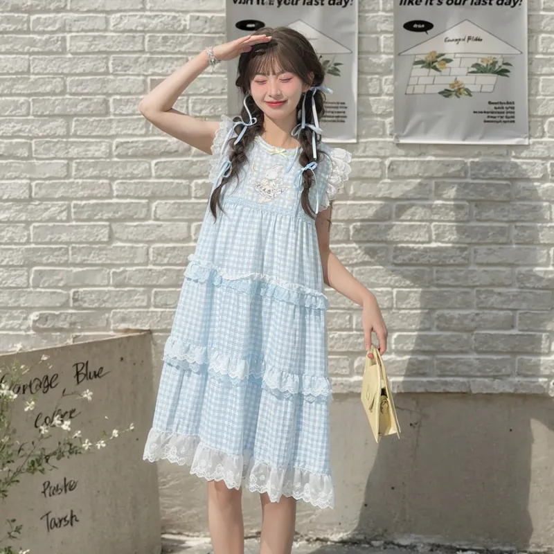 SNBL Sleeveless Dress Women's Blue-3