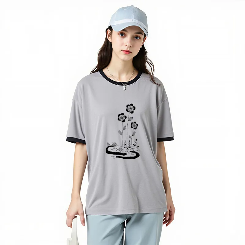 FAIRWHALE T Shirts Women's-22
