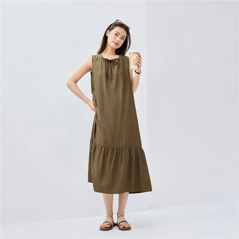 UNIQLO Sleeveless Dress Women's-11