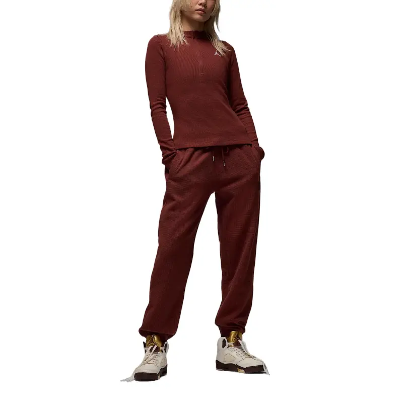 JORDAN Women's Long Sleeve 1/2 Zip Knit Top-2