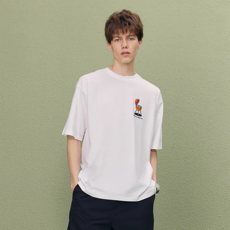 Champion T Shirt Europe Version Unisex-2